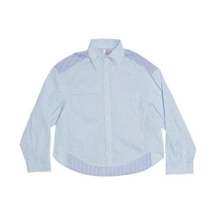 Button-Down Combo Stripe Shirt