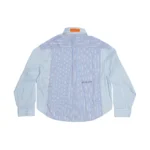 Button-Down Combo Stripe Shirt