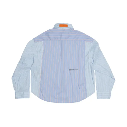Button-Down Combo Stripe Shirt