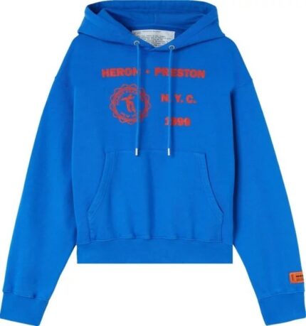 Heron Preston HP Promo Only Hoodie Blue