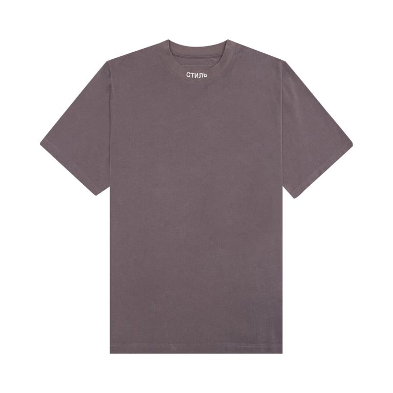Heron Preston Embroidered Logo T-Shirt ‘Grey/White’ Heron Preston Embroidered Logo T-Shirt ‘Grey/White’