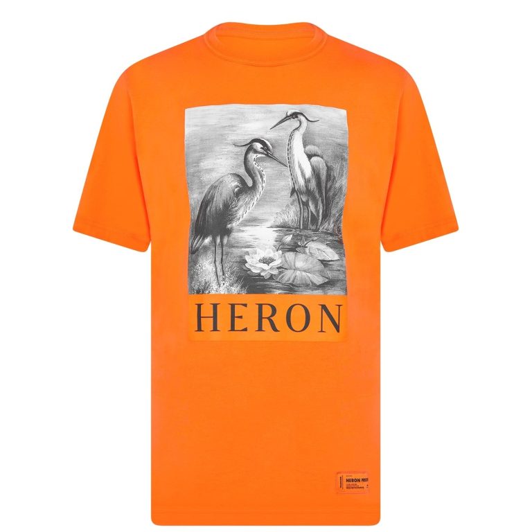 Heron Preston Shirt Orange Heron Preston Shirt Orange