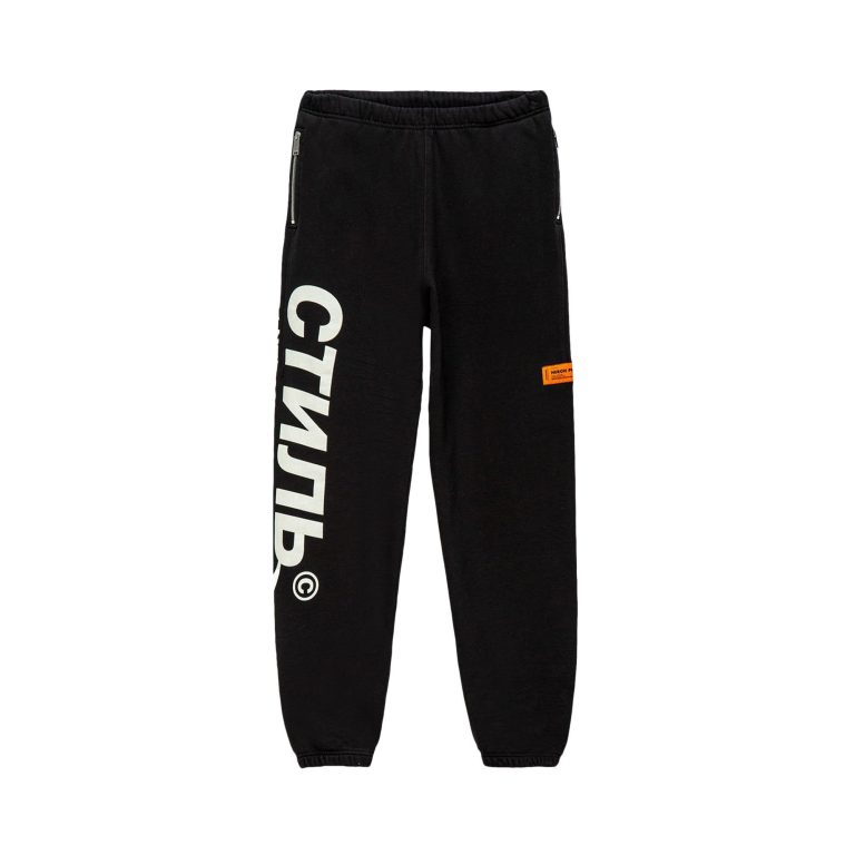 Heron Preston CTNMB Sweatpants Black Heron Preston CTNMB Sweatpants Black