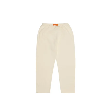 Ivory Open Hem Sweatpants