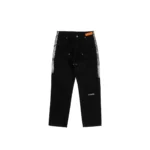 Heron Preston Black Double Knee Pant