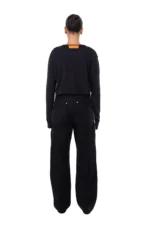Heron Preston Black Double Knee Pant