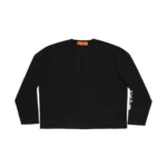 Heron Bird Black Long Sleeve T-Shirt