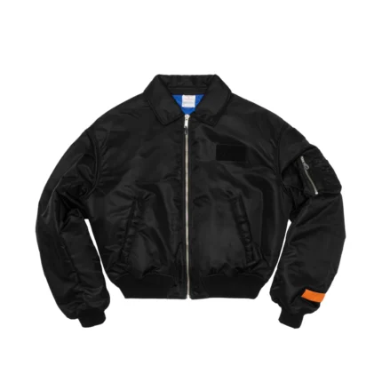 Black Bomber Jacket