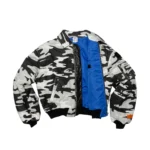 Snow Camo Bomber Jacket